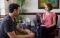 LDS Family Services Counseling Photos. Man talking with a counselor