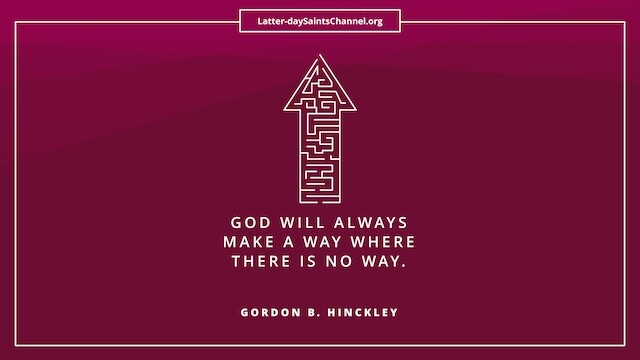 Inspirational Quote God Will Make A Way