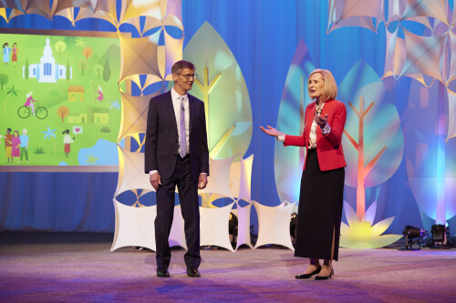 Sister Bonnie H. Cordon and Brother Steven J. Lund urge adult leaders to help youth focus on the Savior by mentoring them and teaching them how to lead their classes or quorums.