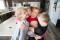 Mom with children
